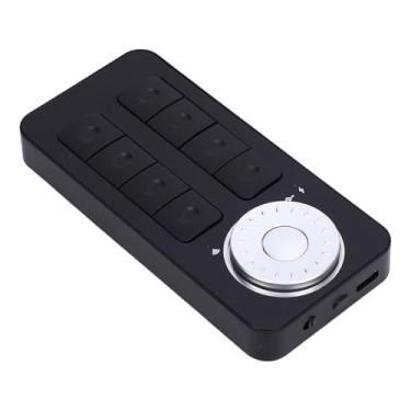 Imagem de Diydeg Teclado de Atalho de Teclas Rápidas do Bosto, 8 Teclas e Discagem de Desenho Digital Tablet Teclado de Tiro Com 2,4g de Conexão WiFi USB C para Edição de Vídeo de Desenho