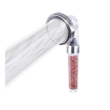 Imagem de Ducha Chuveiro + Mangueira De Alta Pressão Com Filtragem Iônica Cromoterapia