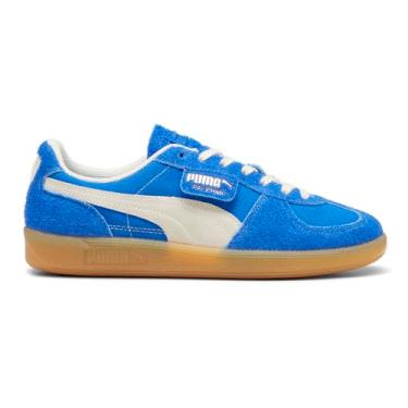 Imagem de PUMA Tênis masculino vintage Palermo, Hyperlink azul/marfim fosco, 44