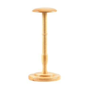 Imagem de AFXGUSD Suporte Organizador para Cabideiro, Expositor de Bonés de Beisebol, Suporte de Mesa para Loja de Roupas, Salão de Beleza, Casa, Shopping, Marrom, Alto