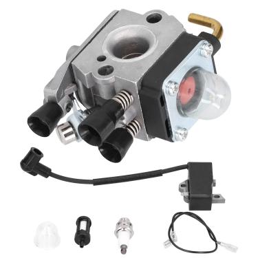Imagem de Yctze Bobina de Ignição do Carburador e Conjunto de Vela de Ignição para FS75 FS80 FS85 FC85 HT70 HS75 HS80 - Peças de Reposição Confiáveis para o Seu Equipamento de Jardim