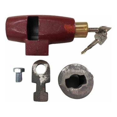 Imagem de Cadeado Piso Soleira Para Porta De Aço Milano Automatico - SAO SALVADO