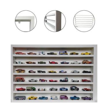 Imagem de Estante De Carrinhos 6 Fileiras De Carrinhos - Organibox