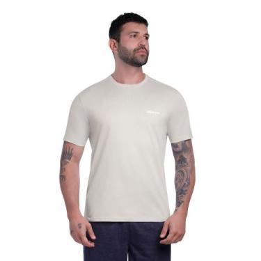 Imagem de Camiseta Mizuno Basic Logo Masculina, Cinza, G
