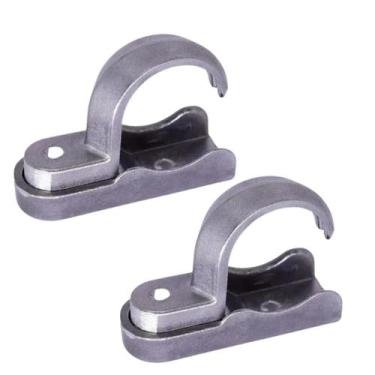 Imagem de 2 Abraçadeira Berço+unha Em Alumínio 1 Polegada Sieg