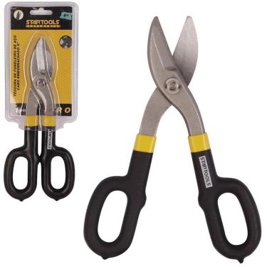 Imagem de Tesoura De Funileiro Cabo Emborrachado Pro 8``