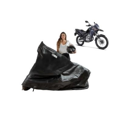 Imagem de Capa Protetora Moto Sol Chuva Honda XRE 300 - Kahawai, Preto