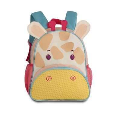 Imagem de Mochila Infantil Escolar Passeio Costas Girafa - Clio