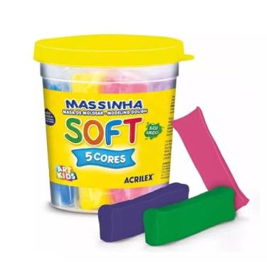 Imagem de Acrilex - Massinha De Modelar 325G Soft Sem Cor Acrilex 0733