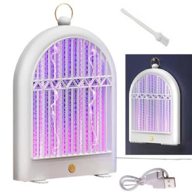 Imagem de Luminaria Repelente Armadilha Pega Inseto Mosca Mosquito Pernilongo Lu