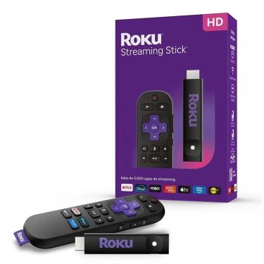 Imagem de Roku Streaming Stick 2025 TV HD/FHD Controle por Voz - 3840BR
