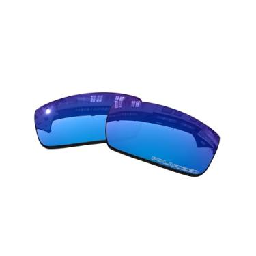 Imagem de Lentes de substituição OOWLIT compatíveis com óculos de sol Oakley Twitch, Ice Combine8™ Polarized, One Size