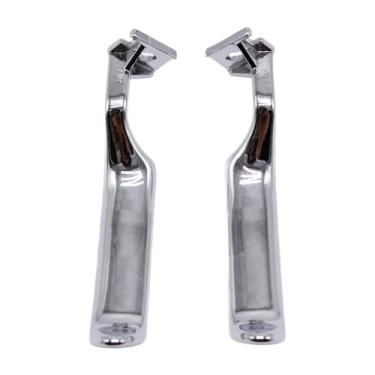 Imagem de MotiveTech Peças de reposição para maçanetas internas de veículos, substituição decorativa, lado do motorista e passageiro para F350, substituição E7TZ1522601A