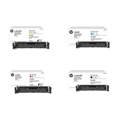 Imagem de Kit 4 Toner Hp 230x Original W2150x W2151x W2152x W2153x W2300x 4203dw 4303fdw 210 / 220 / 230