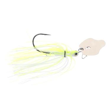 Imagem de Strike King (TCVSJT38-203) Tungstênio Thunder Cricket Vibratório Swim Jig, Cor 203 - Verde-limão, 10 g, Gancho de Selva do Proprietário de Haste Longa, Saia Amarrada à Mão