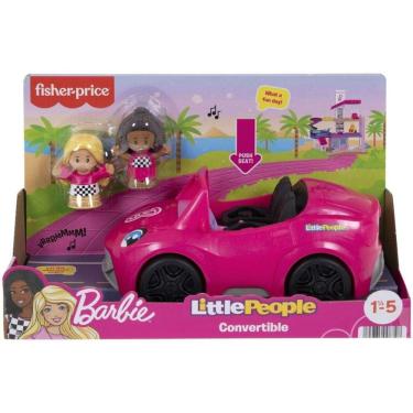 Imagem de Carro da Barbie Fisher-Price Meu Primeiro - Conversível com 2 Figuras - Mattel HJN53
