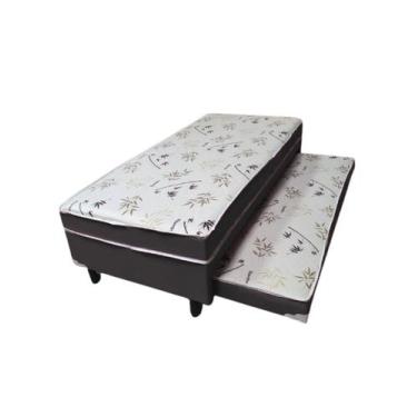 Imagem de Conjugado solteiro com cama auxiliar - RN Cama Box, Preto