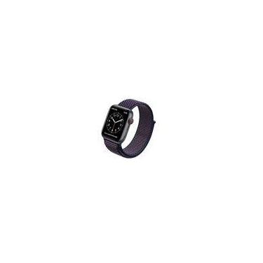 Imagem de Pulseira Nylon Loop para compativel para iphone Watch 42mm e 44mm -AZU