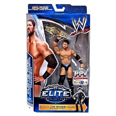 Imagem de Mattel WWE Wrestling Exclusive Elite Collection Pay Per View Action Figure Curtis Axel [Jim Ross Build a Figure!]