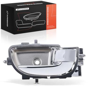 Imagem de A-Premium Maçaneta interna do lado do passageiro dianteiro ou traseiro direito compatível com Toyota Yaris 2007-2016, prata