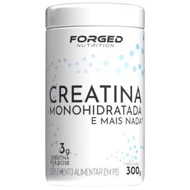 Imagem de Creatina Monohidratada Pura 300g – Força, Energia e Massa Muscular – Forged Nutrition