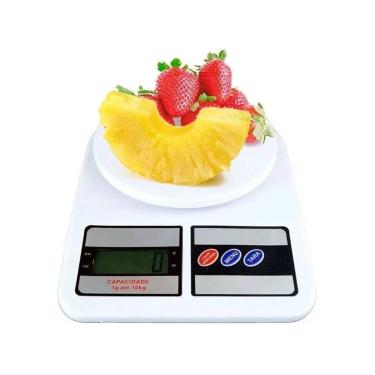 Imagem de Balança Digital De Cozinha 10 Kilos Precisão Receitas Dietas