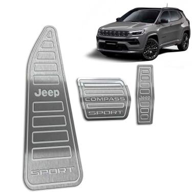 Imagem de Descanso Pedaleira Automático Jeep Compass Sport 2022 Prata
