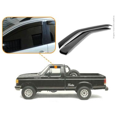 Imagem de Calha de chuva ford f-1000 2 portas 1986 1989 1994 1997 1998