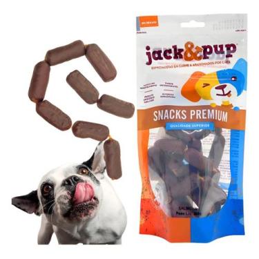 Imagem de Petisco Snack Pet Cachorro Salsicha Frango 200g Jack E Pup - Jack & Pu