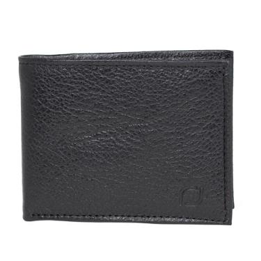 Imagem de Carteira Masculina Fasolo Soft Anil Casual Couro Legítimo Porta Notas 