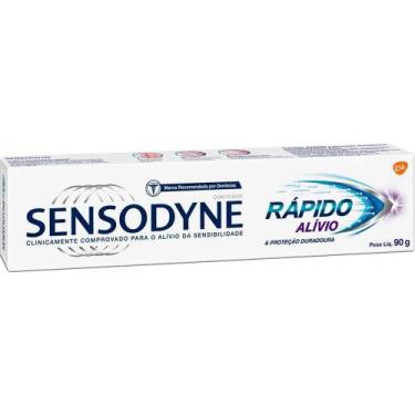 Imagem de Kit c/ 2 Creme Dental Sensodyne Rapido Alivio 90g
