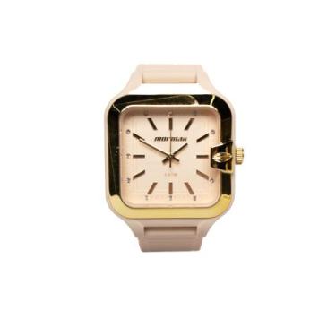 Imagem de Relógio Feminino Mormaii Analógico MO2036JQ8X Bege/Dourado - TECHNOS, 
