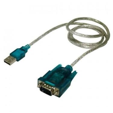 Imagem de Cabo Conversor USB A x Serial Rs232 DB9 9 Pinos
