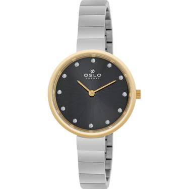 Imagem de Relógio Oslo Feminino Slim OFTSSS9T0075-P1SX Prata