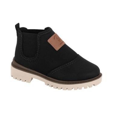 Imagem de Bota Infantil Masculina Preto Molekinho 2144.218-Masculino
