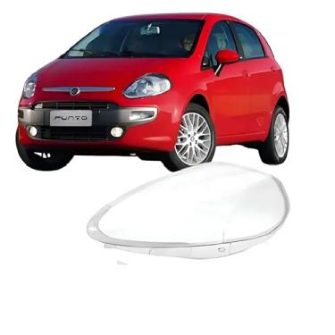 Imagem de Lente Farol Punto 2012 2013 2014 2015 2016 2017 Cristal Esquerdo