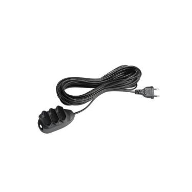 Imagem de Extensão 3 Tomadas 2 Pinos 10A 10m EXT 2010 Preto Intelbras