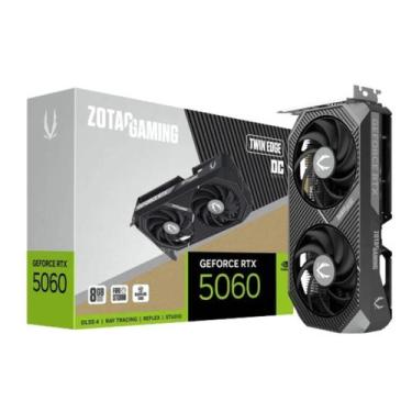 Imagem de Placa De Video Zotac Geforce RTX 5060 Twin Edge Oc, 8GB GDDR7, 128 Bit