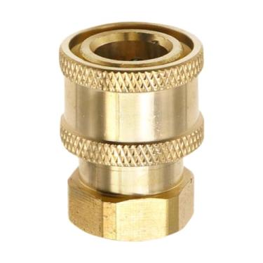 Imagem de Baoblaze Adaptador de bico de lavadora de alta pressão Acessórios de alto desempenho Premium Substitui acoplador de conector rápido de 1/4, Tópico Feminino