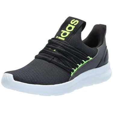 Imagem de adidas Lite Racer Adapt 7.0 Tênis masculino, Preto/cinza/limão lúcido, 43