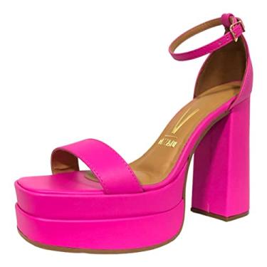 Imagem de Sandalia Feminina Salto Grosso Meia Pata Vizzano Original - 1395.103 (39)