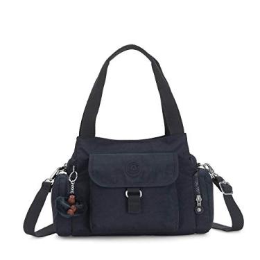 Imagem de Bolsa Kipling Felix Grande Azul Verdadeiro Tonal
