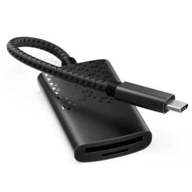 Imagem de Leitor de cartão SD 4.0 – Leitor de cartão UHS-II USB-C SD TF, para MacBook iPad Android DSLR Camera, adaptador de cartão de memória Micro SD