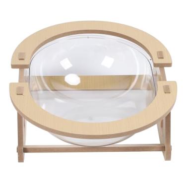 Imagem de aqxreight Bed de Rede de Gatos Transparentes Com Função de Balanço - Design Elevado Espaçoso para Dormir Confortável e Tempo de Reprodução