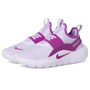 Imagem de Nike Tênis infantil unissex Flex Runner 4 (criança grande), Violet Mist/Vivid Purple/Barely Grape, 17