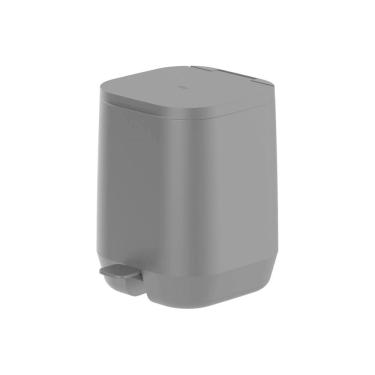 Imagem de Lixeira Aura Com Pedal 6L Tampa Silenciosa Banheiro Quarto