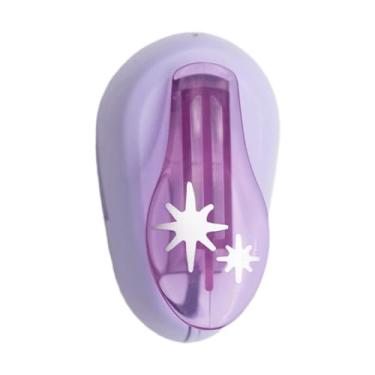 Imagem de Lilihuimaoyi Mini Furador de Papel Artesanal, Cabo Ergonômico, Ideal para Artesanato, Nail Art E Scrapbooking, Roxo