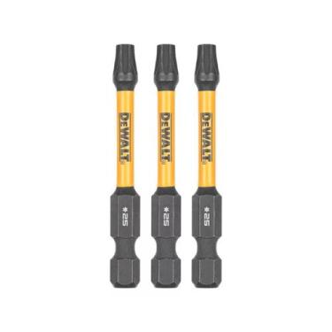 Imagem de Bits Torx T25 Flextorq 3 Peças 57mm Dewalt Dwaf2tx25ir3