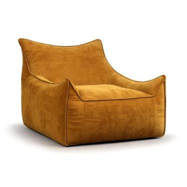 Imagem de Puff Poltrona Arya Design Moderno Em Tecido Premium Sofá Na Caixa, Mos