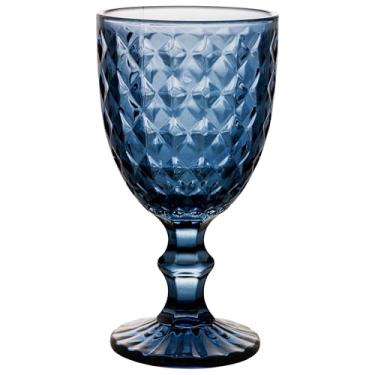 Imagem de WOLFF - Taça de Água Roman 345ml Azul Vidro